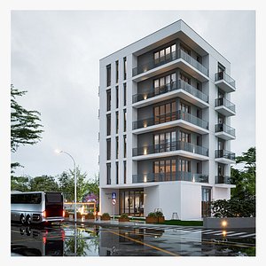 Apartment building model