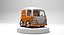 BEACH VAN TOY MODEL