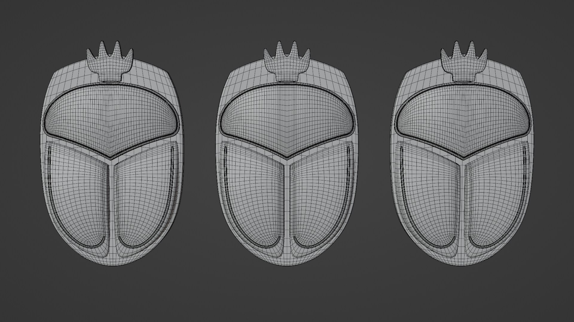Egyptian Scarab Artifact 3D https://p.turbosquid.com/ts-thumb/wX/BzjnhK/Sl/egyptianscarabs1wireframe/png/1686835218/1920x1080/fit_q87/5794a4eecf17e3804d66a2f73ae084d33e849317/egyptianscarabs1wireframe.jpg