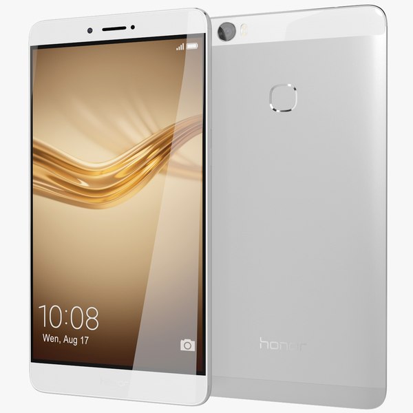 realistic huawei honor note 3d model