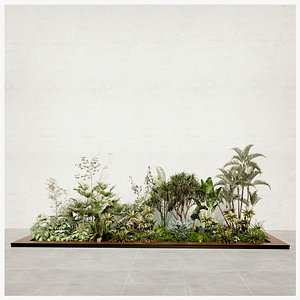 3D Complex of garden plants 04