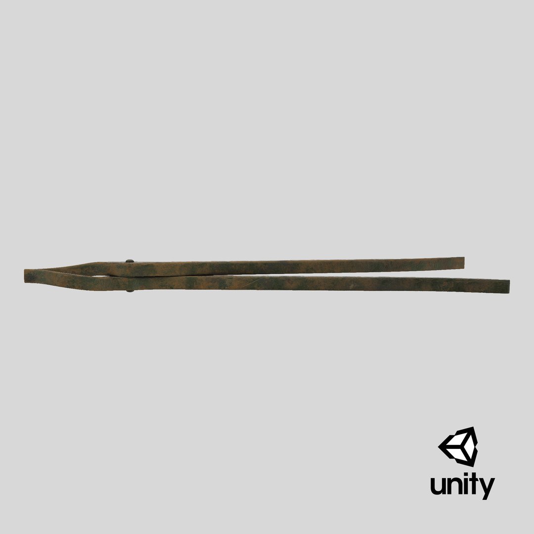 blacksmith tongs 3d model
