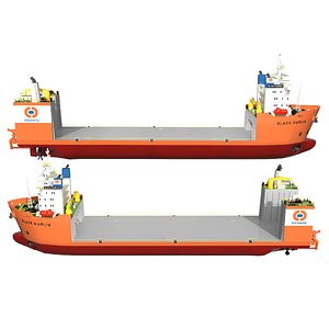 heavy lift vessel 3D model