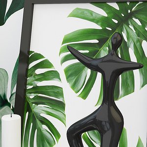 decorative set interior 3 3D model
