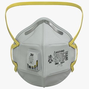 3D n95 flat fold respirator