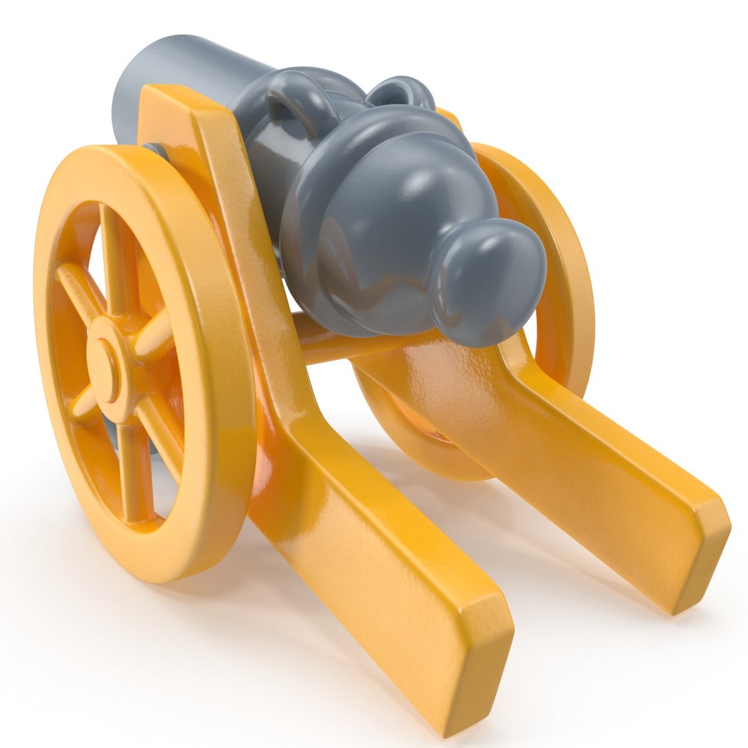 free toy gun 3d model