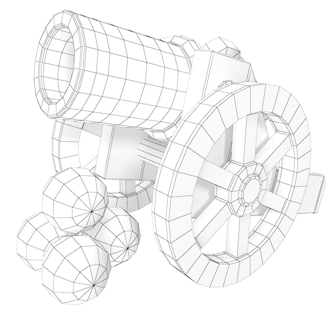 free toy gun 3d model