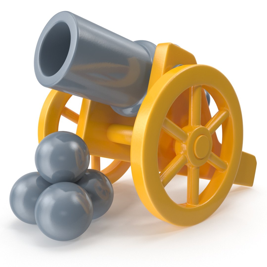 free toy gun 3d model