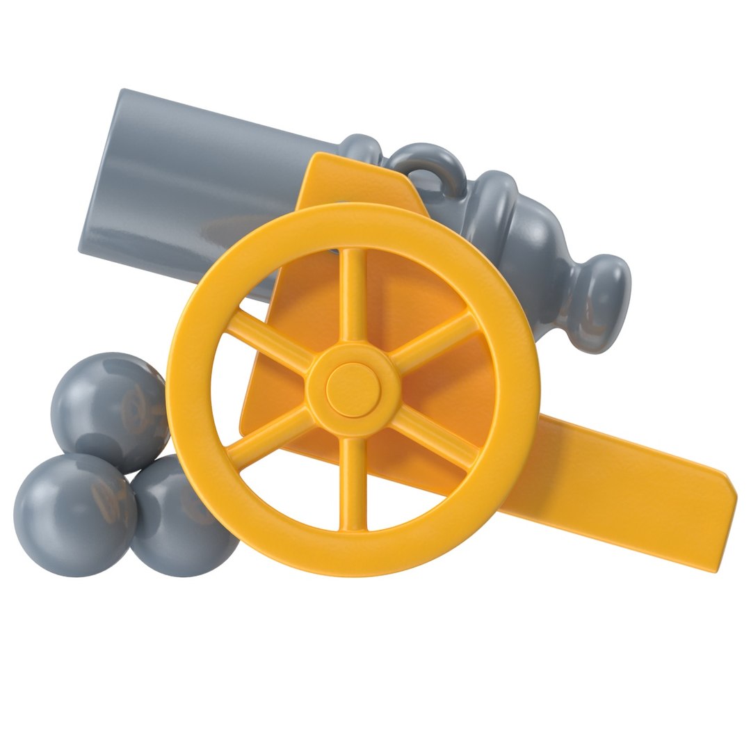 free toy gun 3d model