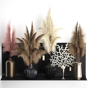dry reed shelf decor collection