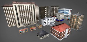 city building 3d fbx