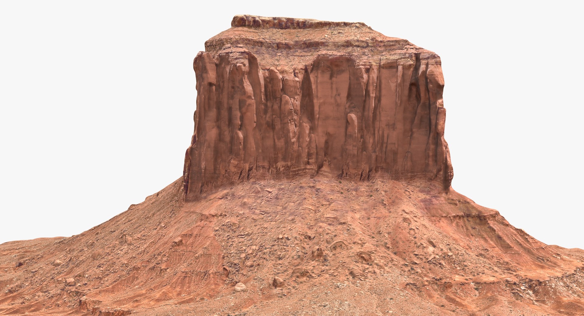 Butte Sandstone 4 3D - TurboSquid 2326620