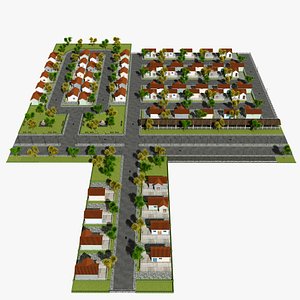 3D Suburb Neighbourhood Environment