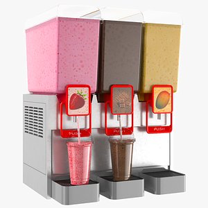 Blender with milk shake in 3d Royalty Free Vector Image