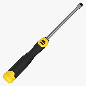 3D model Screwdriver Flat 3x75mm