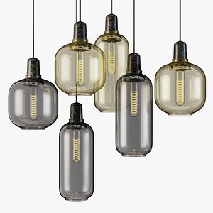 pendant lamp amp normann 3D