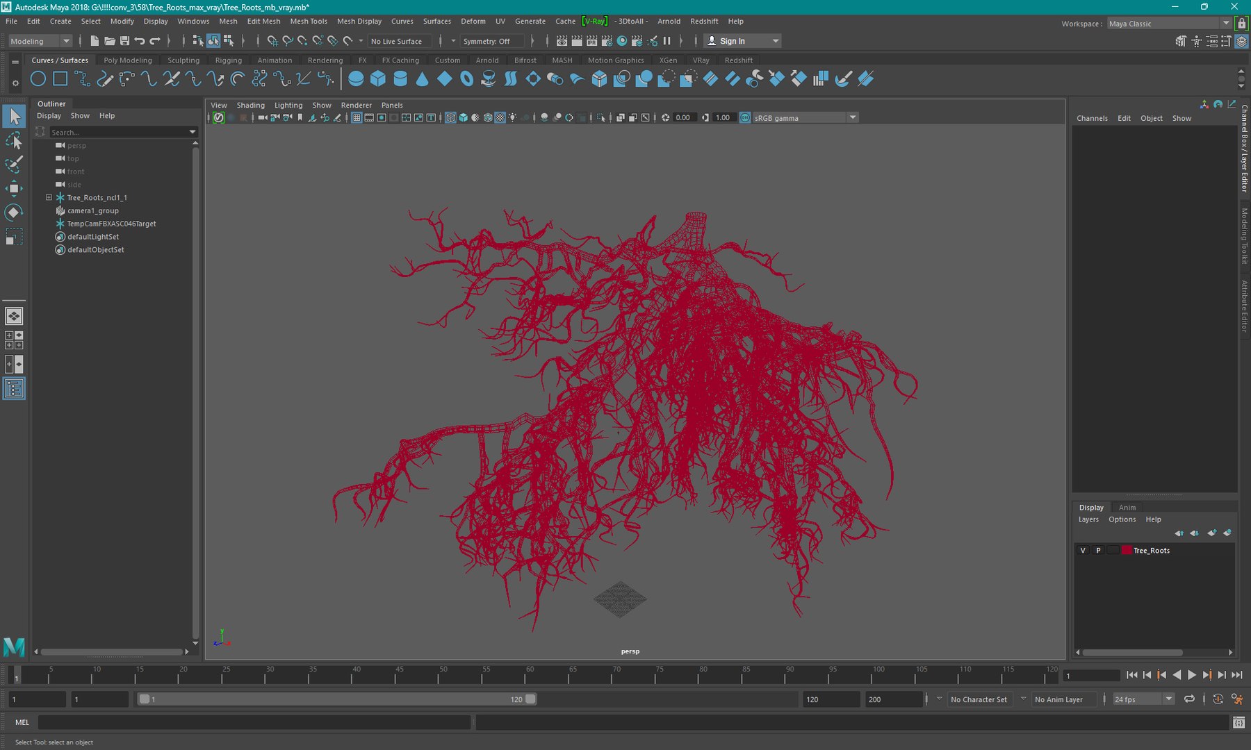 Tree Roots 3D - TurboSquid 2315121