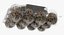 Quail Eggs Plastic Box 3D Model