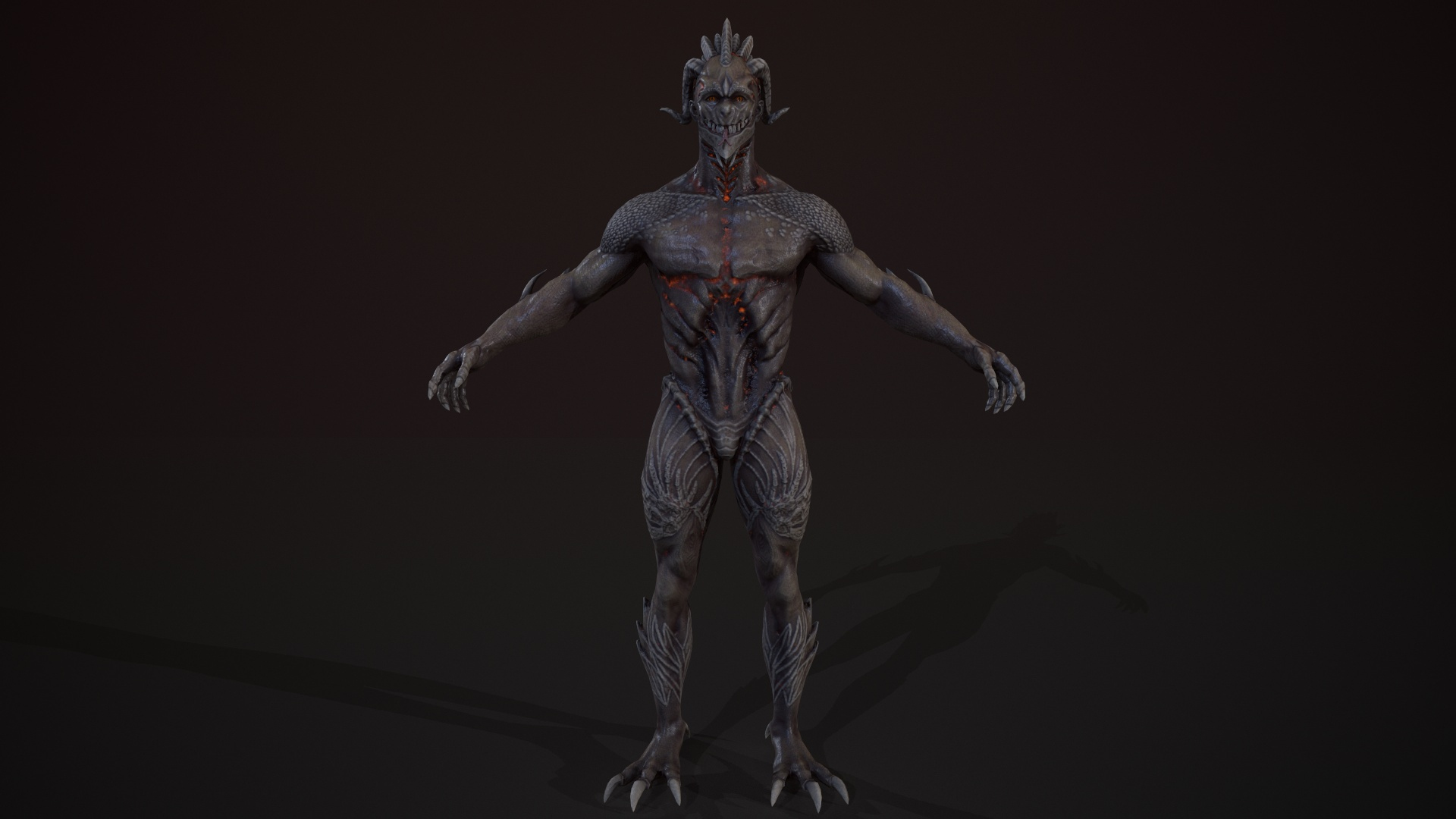 3D model creature monster character - TurboSquid 1676684