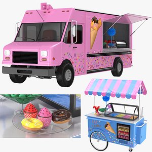 truck cart candy model