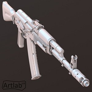 AK-74M 3D