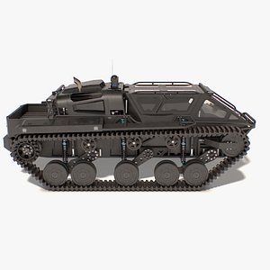 High Speed All Terrain Vehicle 3D model