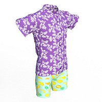Realistic Hawaiian Clothes