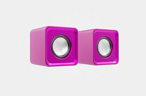 3D Speaker Logitech PC Pink