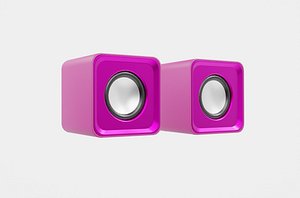 Speaker Logitech PC Pink