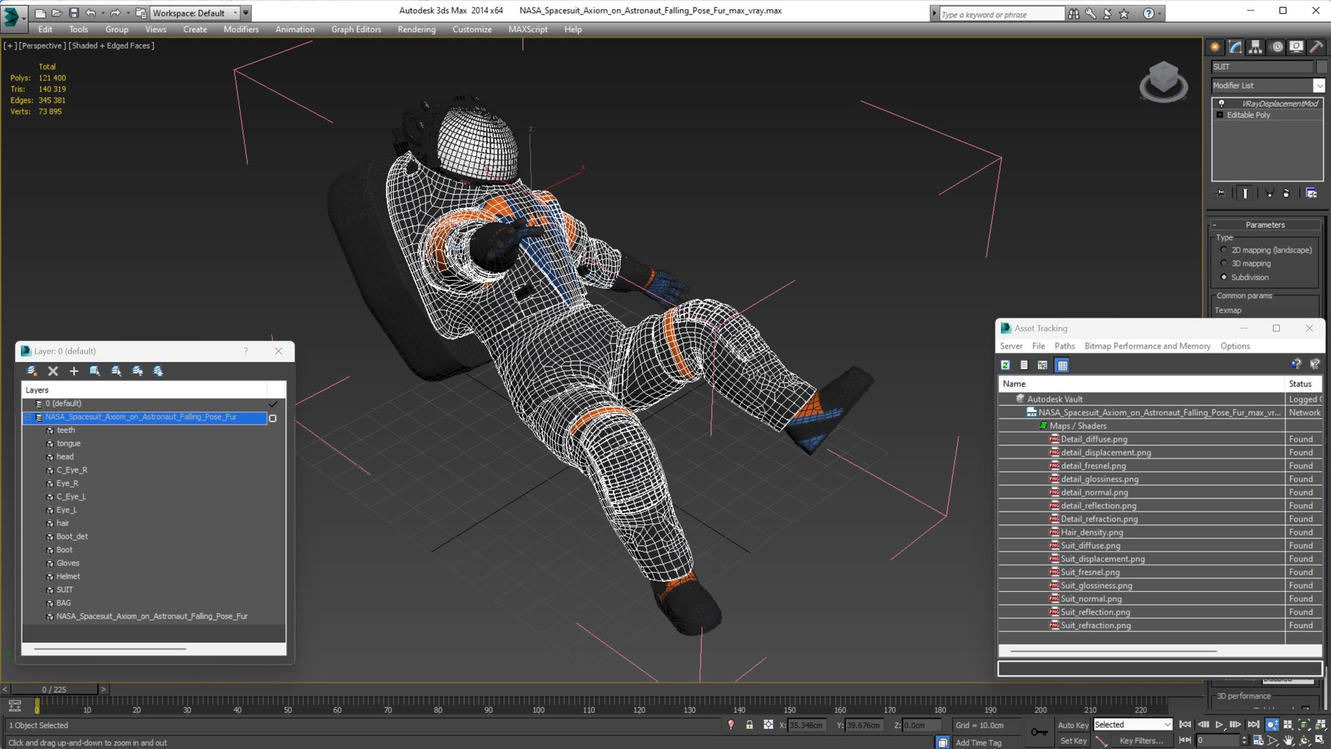 NASA Spacesuit Axiom on Astronaut Falling Pose Fur 3D model https://p.turbosquid.com/ts-thumb/wY/Akrlnc/Ih/nasaspacesuitaxiomonastronautfallingposefurmb3dmodel024/jpg/1692250477/1920x1080/fit_q87/d2e378a0aecbbac606173ab840b3991fd9e415a6/nasaspacesuitaxiomonastronautfallingposefurmb3dmodel024.jpg