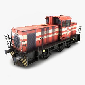 3d model tcdd dh 7006 locomotive