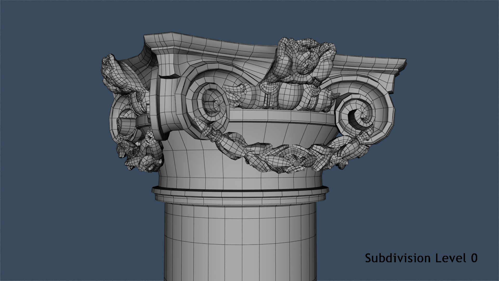 roman baroque collumn 3D model https://p.turbosquid.com/ts-thumb/wY/J3WxGc/A4HgtPNu/wire_shot_06/png/1576084565/1920x1080/fit_q87/7fc9e7f8c8ee2b969959a57340b22f98280da4c4/wire_shot_06.jpg