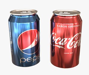pepsi cola drink 3D model