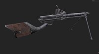 Type 11 Japanese light machine gun
