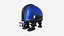 Robô Turtleback J10 Azul - Design de Personagem de Ficção Científica