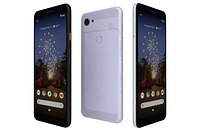Google Pixel 3a All Colors Low Poly