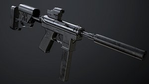 3D pistol pbr