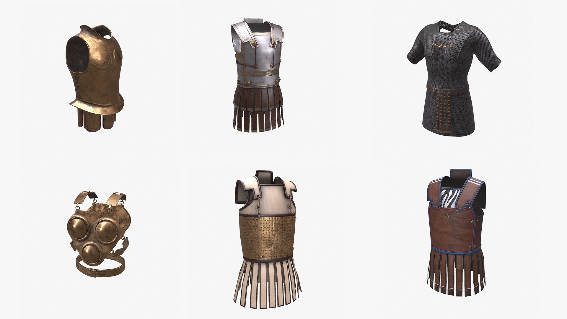 3D model Ancient Armor Pack 3D Model Game Ready PBR Low Poly https://p.turbosquid.com/ts-thumb/wY/T4n3KG/Gj/3/jpg/1775913576/1920x1080/fit_q87/1bad578a13136f971267b18223a654e8008f632a/3.jpg