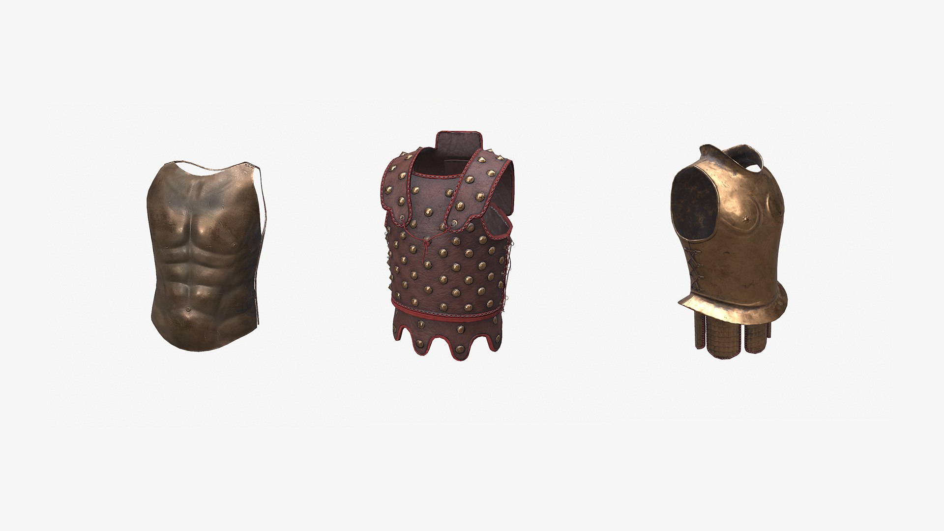 3D model Ancient Armor Pack 3D Model Game Ready PBR Low Poly https://p.turbosquid.com/ts-thumb/wY/T4n3KG/LD/5/jpg/1775913577/1920x1080/fit_q87/0c4906e4a0373f980461059ee886ae7cac0af472/5.jpg
