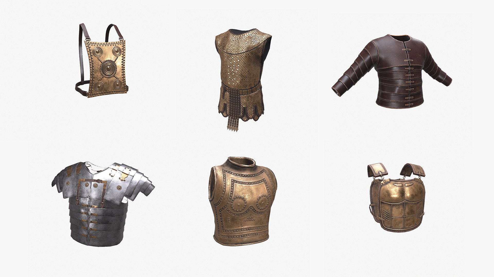 3D model Ancient Armor Pack 3D Model Game Ready PBR Low Poly https://p.turbosquid.com/ts-thumb/wY/T4n3KG/v4/4/jpg/1775913576/1920x1080/fit_q87/8df1ccc389caf9ee50fa82112c4a3a0db8fbd470/4.jpg