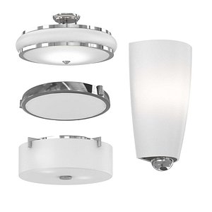 lights modern 4 3D model