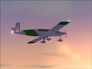 gmax aircraft 3d model