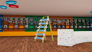 3D Toy Store Interior model