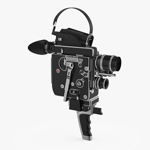 Paillard Bolex H16 Triple Lens Camera