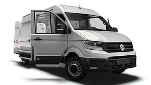 VW Crafter Panel Van L3H2 HQ Interior 2023 model