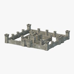 castle generic 3d max