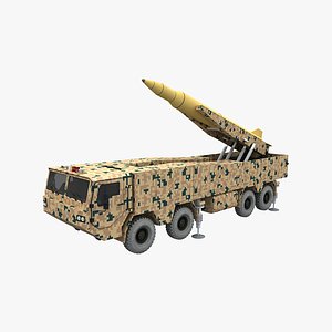 Ghadr-110 Iranian Ballistic Missile