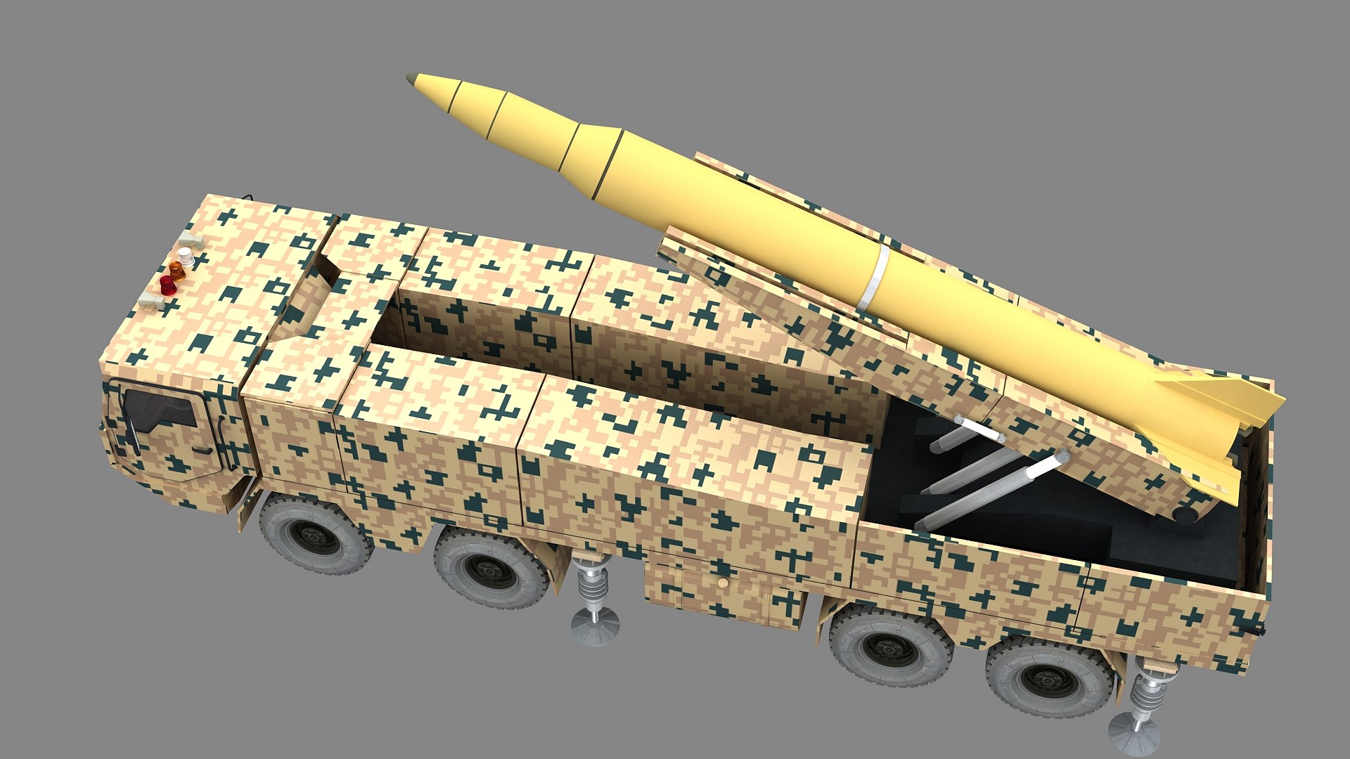 Ghadr-110 Iranian Ballistic Missile 3D model https://p.turbosquid.com/ts-thumb/wY/ftqED5/Cz/ghadr_010003/jpg/1767256862/1920x1080/fit_q87/488f329256ee867646307ffd924d6e9a010242a8/ghadr_010003.jpg