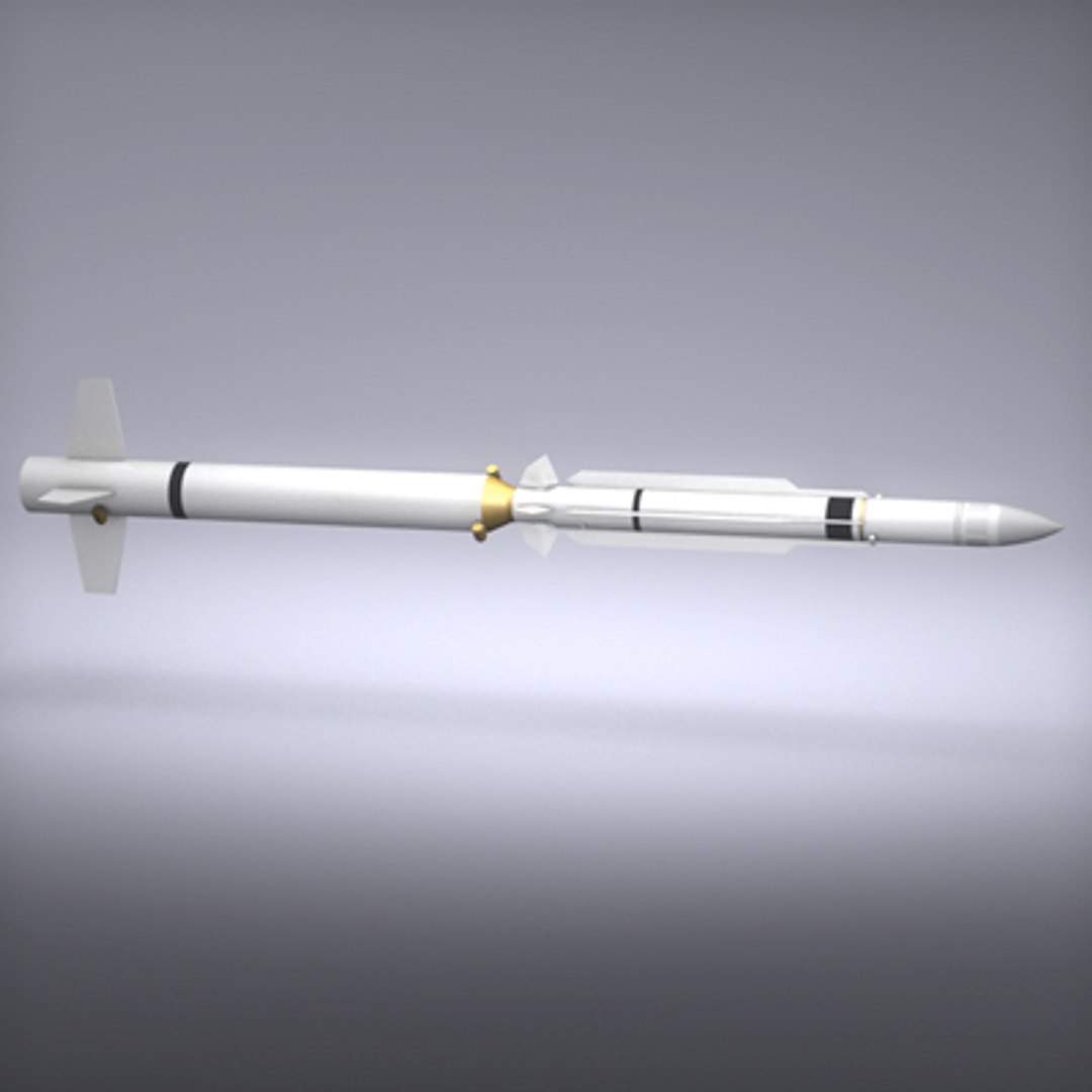 3d model of block missile sm-2 2