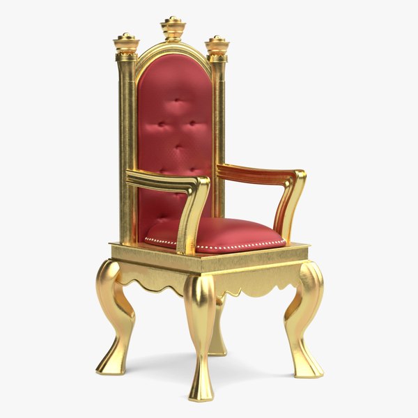 Royal Throne Chair 3D model